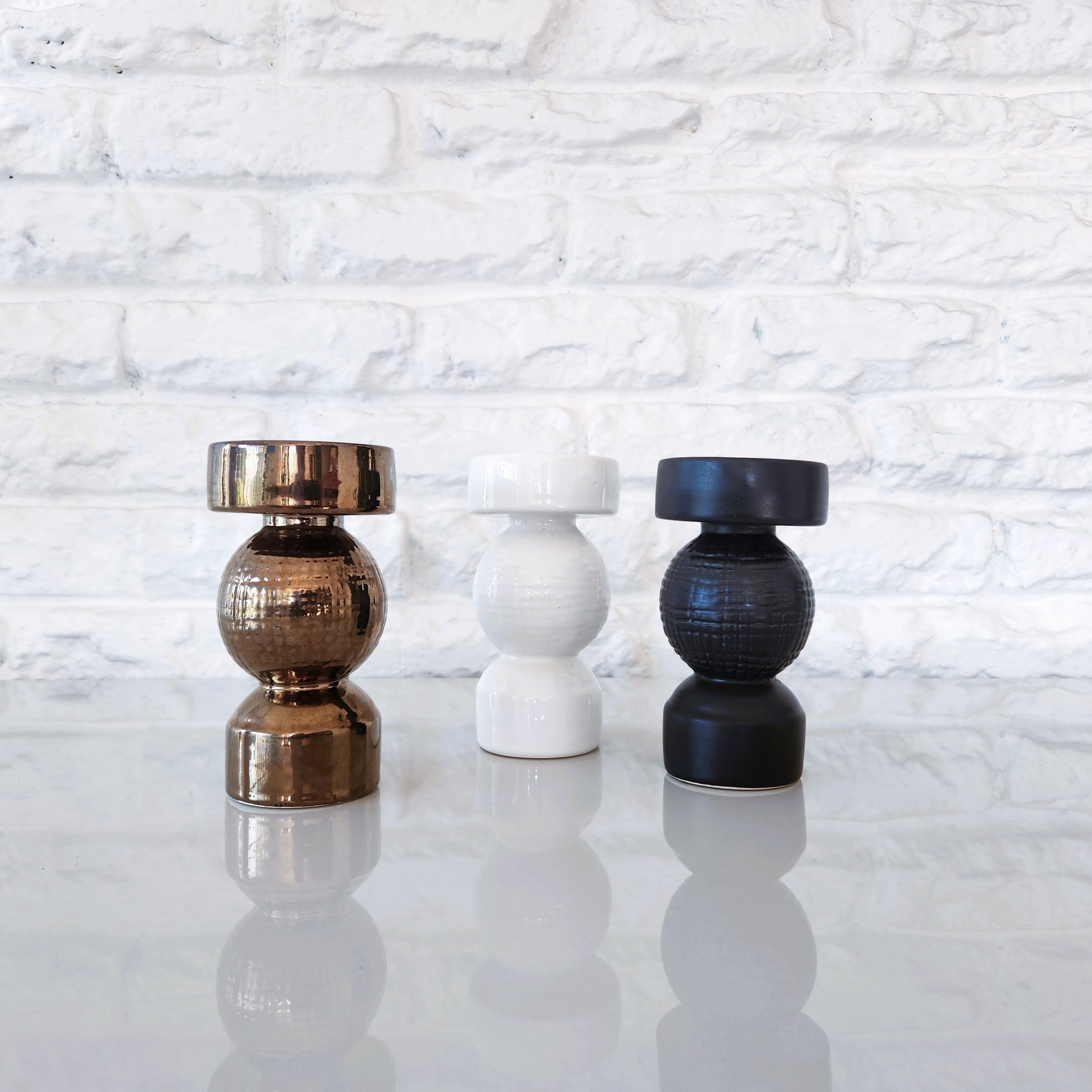 MYTHICAL TOTEM PILLAR CANDLE HOLDER - Rialheim