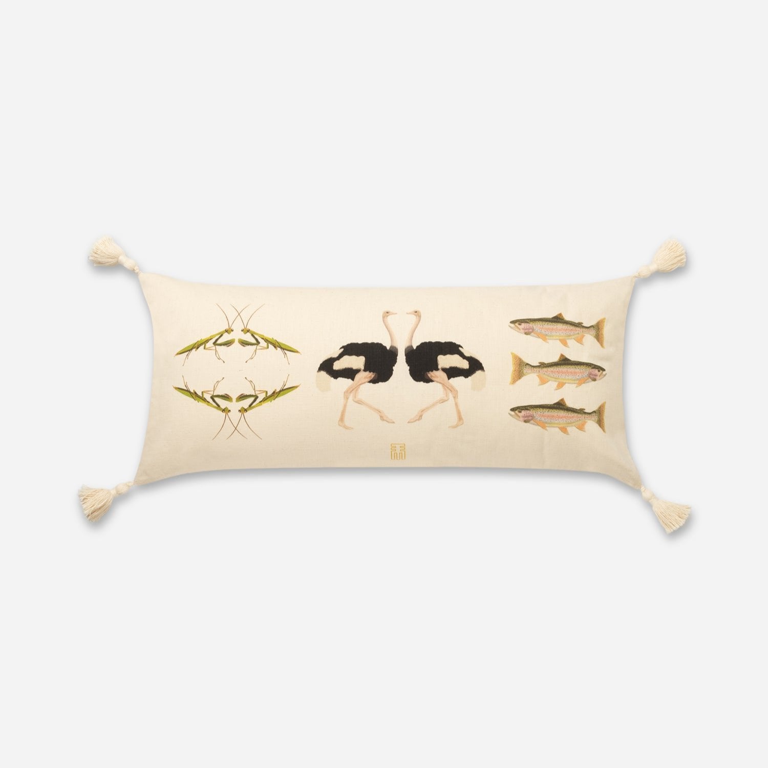 An African Farm Scatter Cushion & Inner 45cm x 90cm