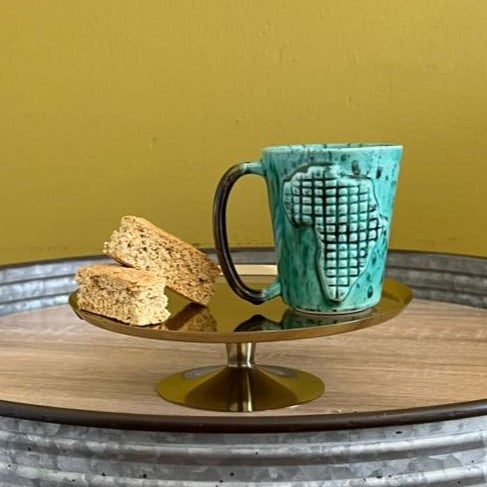 Africa Mug Emerald Green