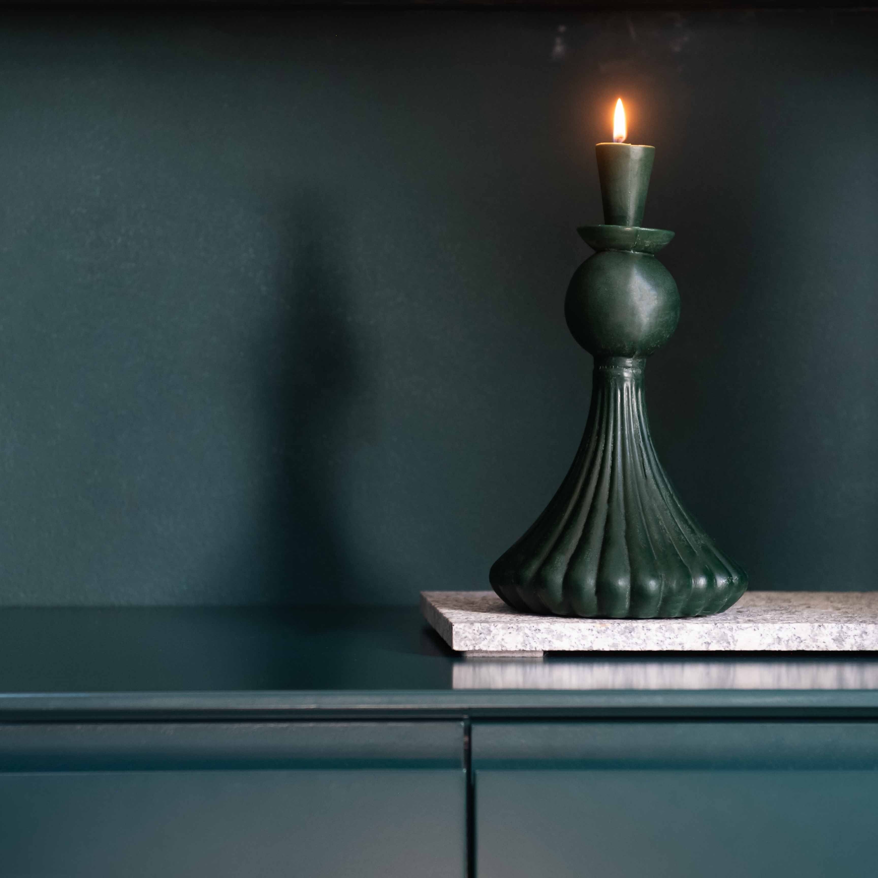 The Large Princess Hand Poured Sculpted Candle