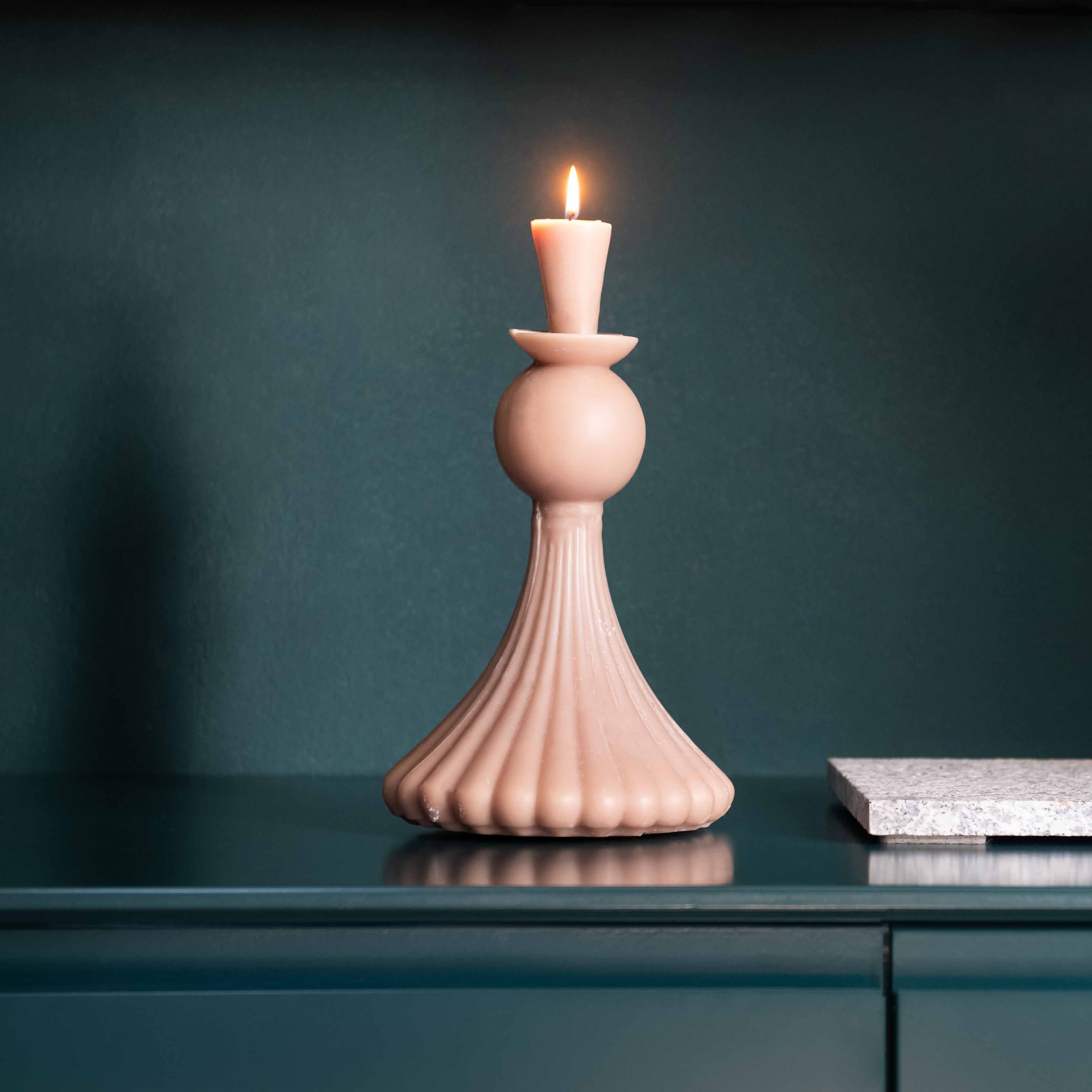 The Large Princess Hand Poured Sculpted Candle