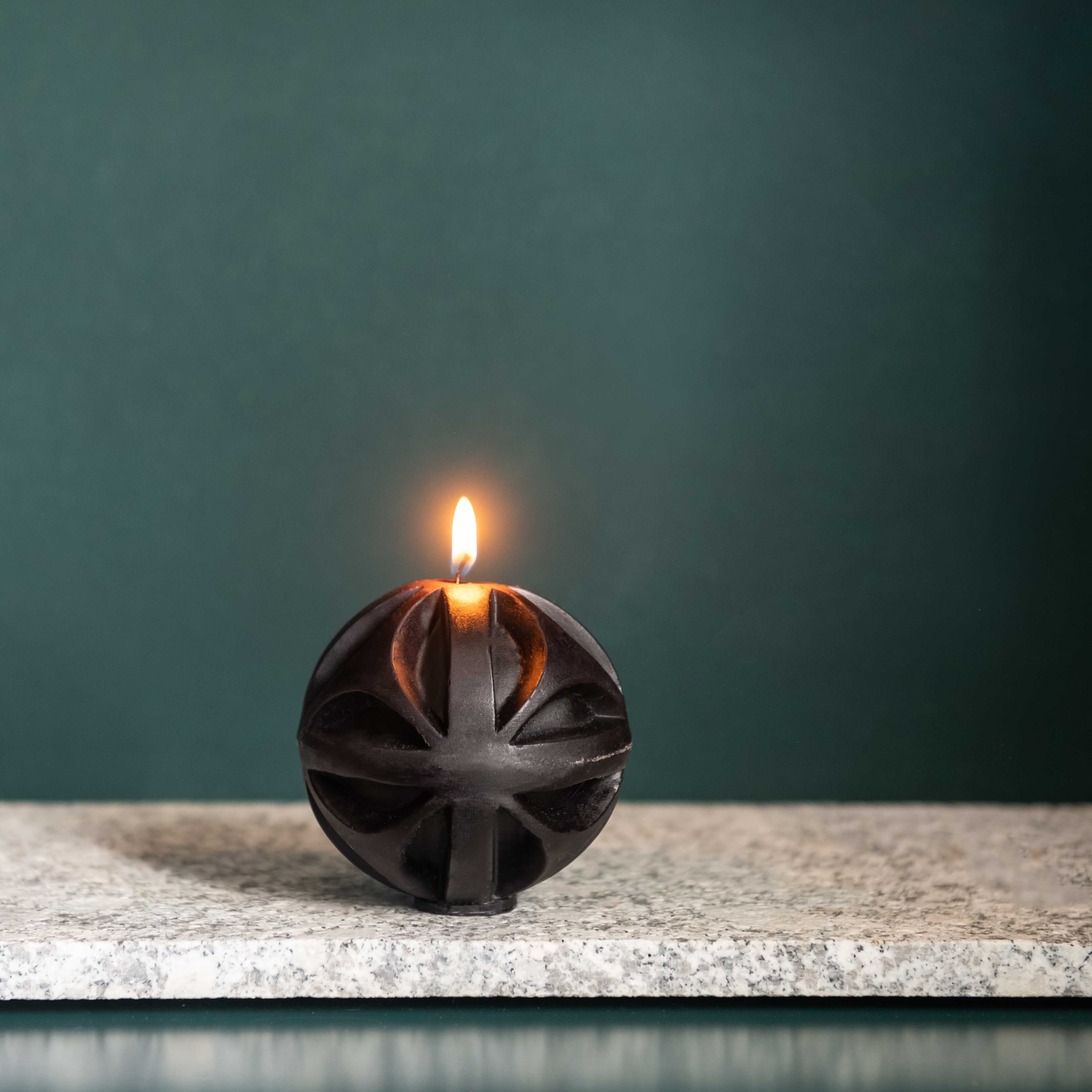 Sacred Orb Sculpted Candle