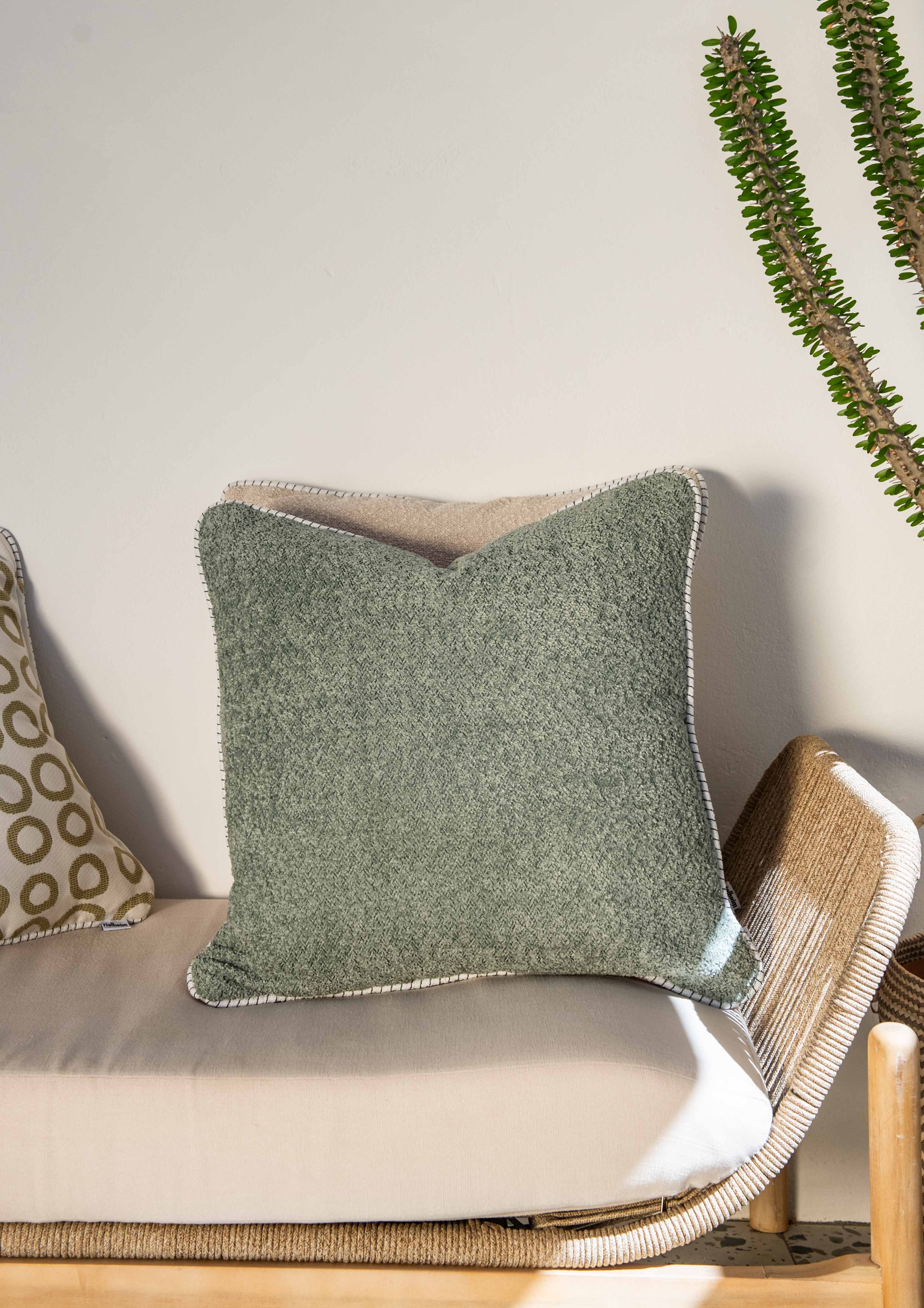 Colour Block Double Sided Boucle Scatter & Inner 60cm x 60cm