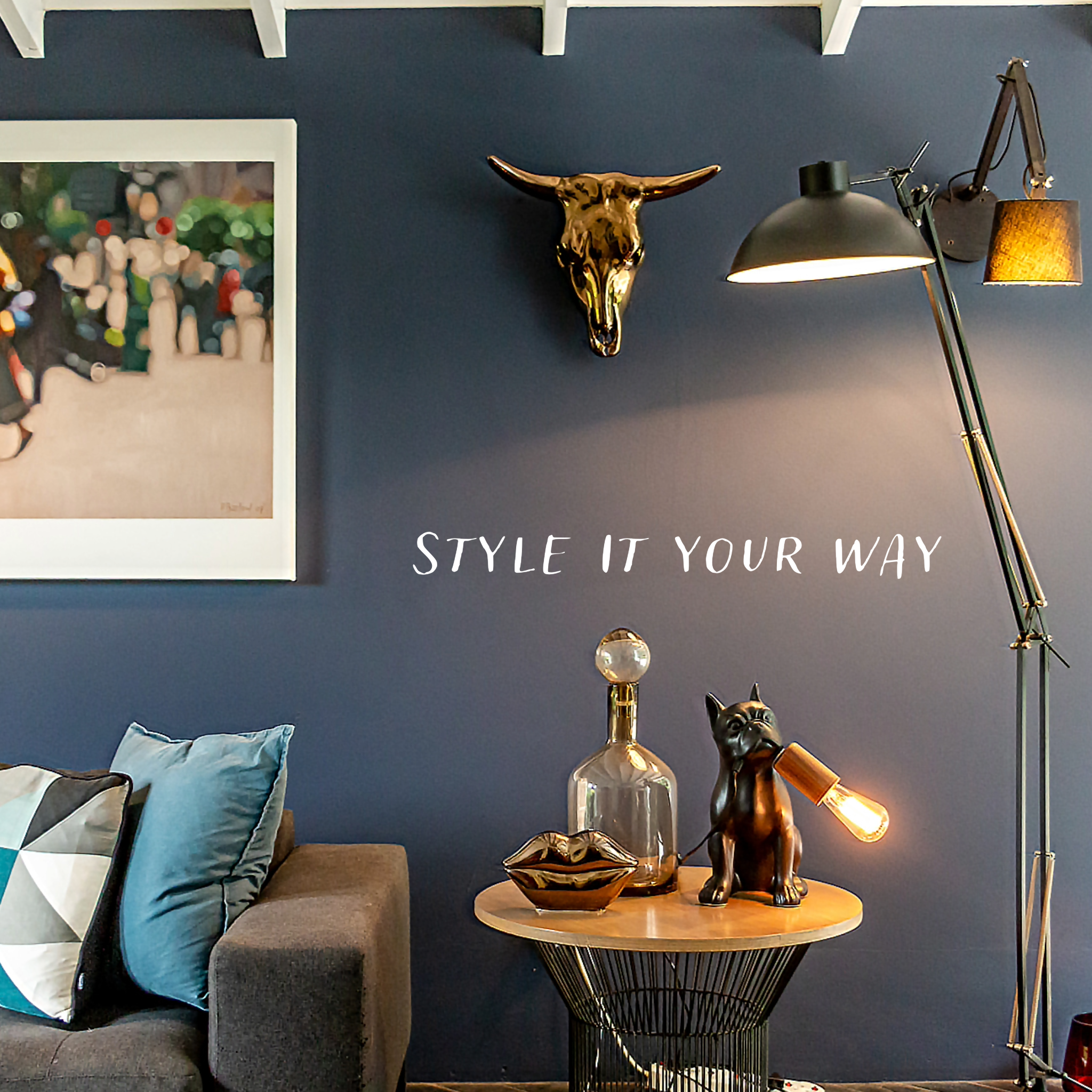 Frenchie BEDSIDE LAMP - Rialheim