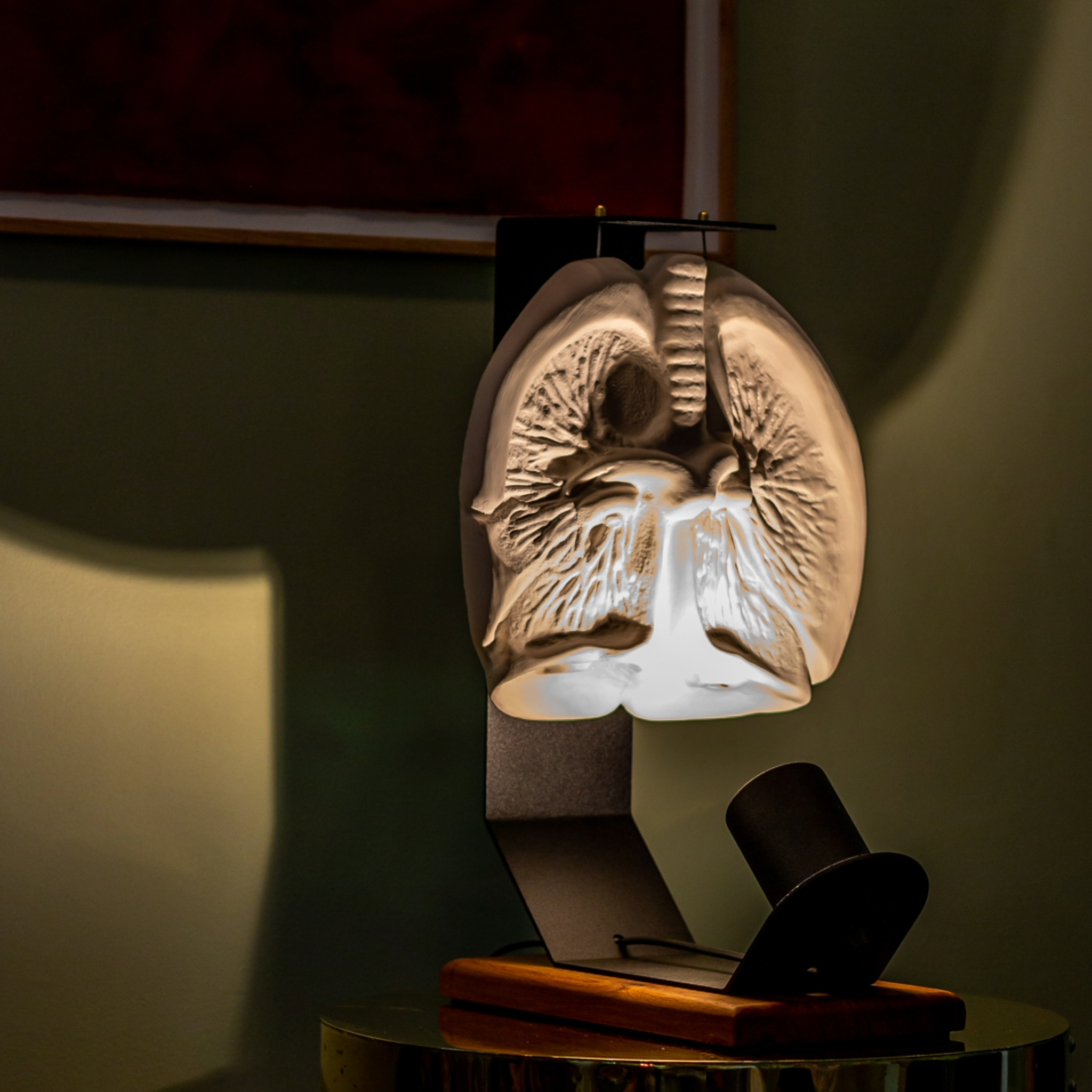 Just Breathe Lungs - BEDSIDE LAMP - Rialheim