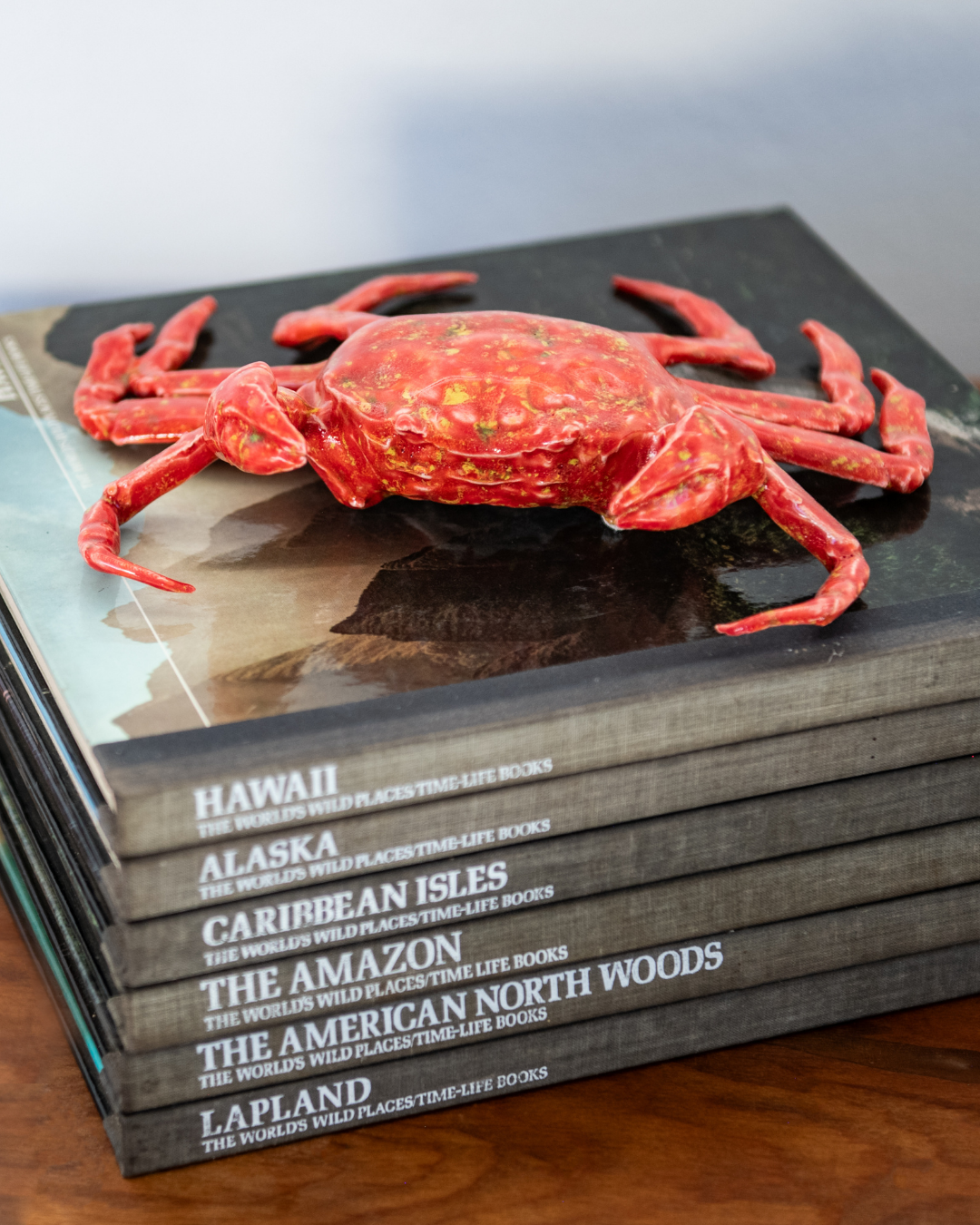 Sebastian wall art crab in ceramic rialheim