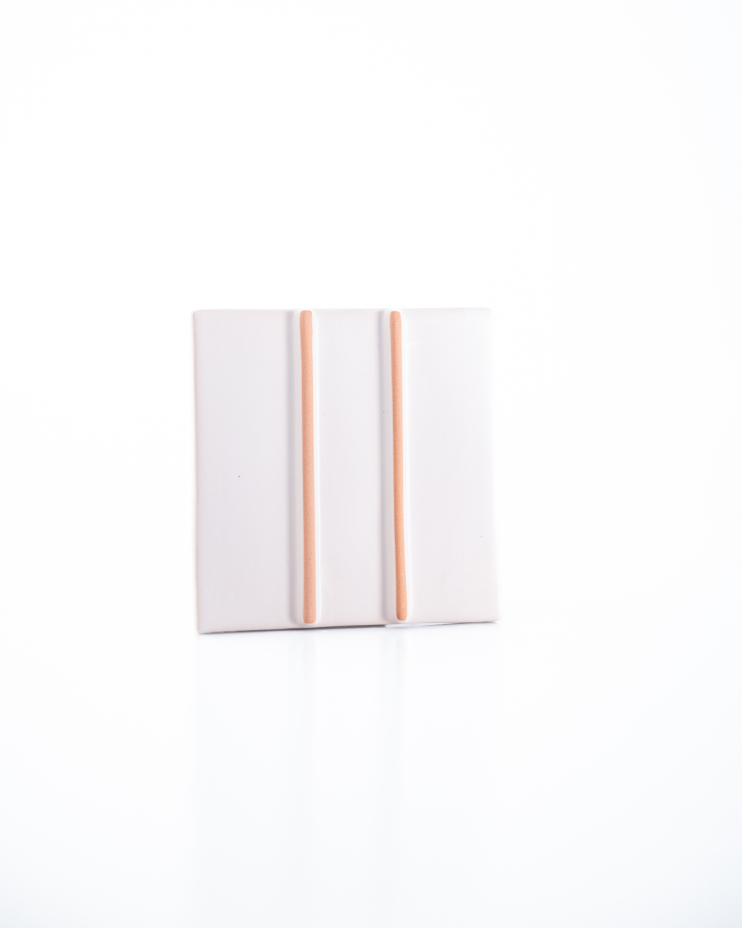 White and Terracotta Kitkat Tiles 3D Ceramics Rialheim