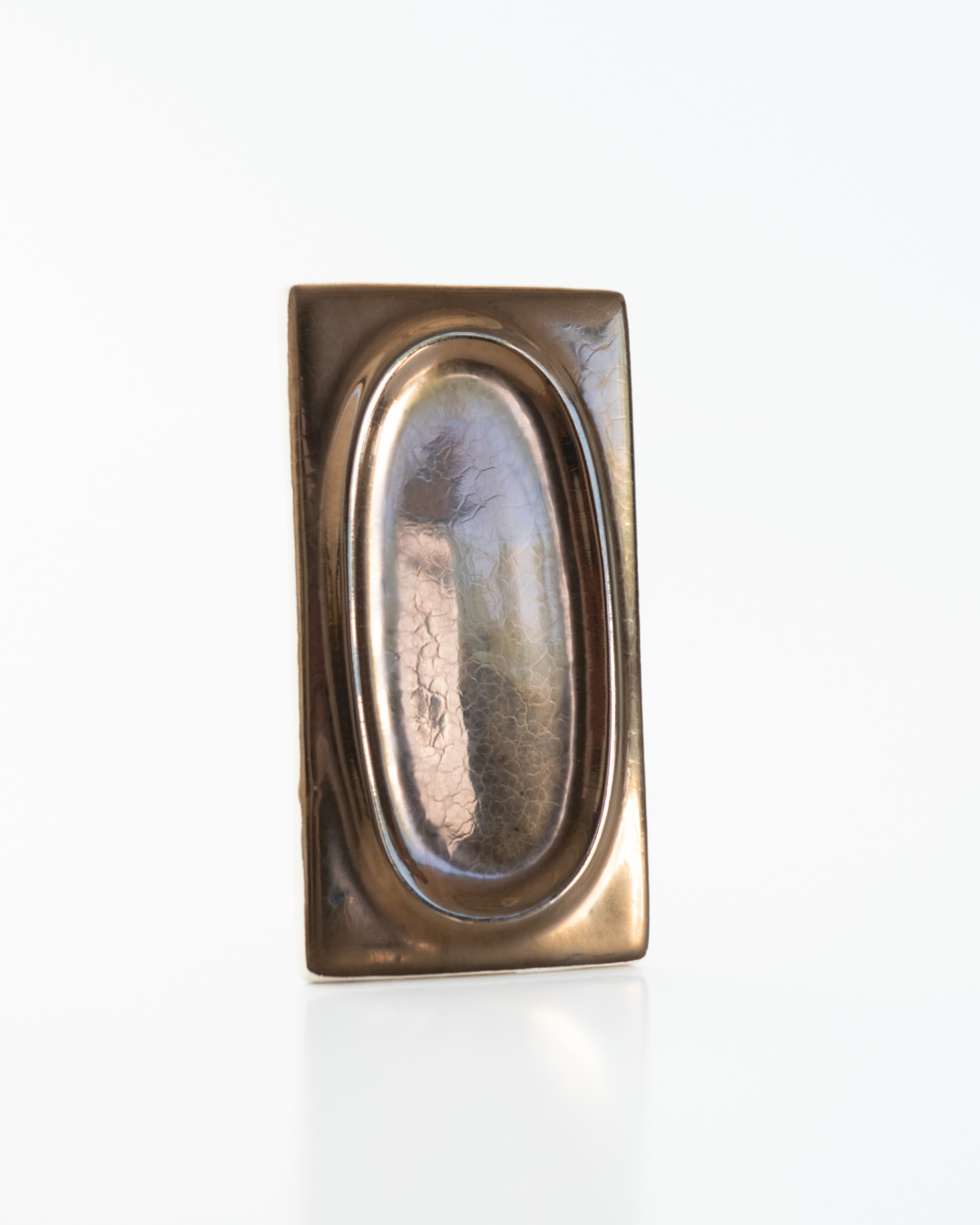 Loop Ceramic 3d Tile In Bronze Rialheim