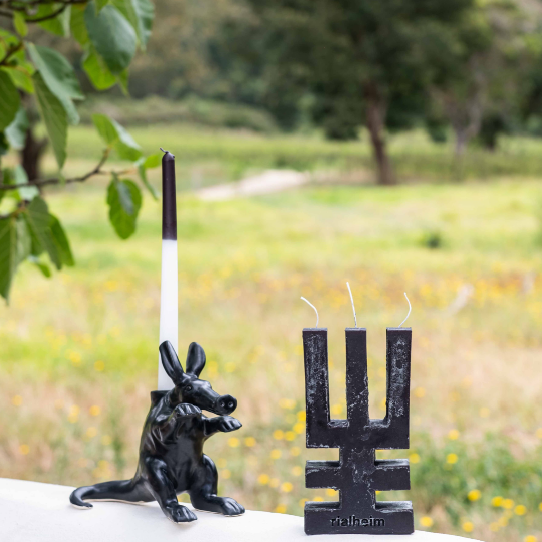 Rialheim Totem Hand Poured Sculpted Candle - Rialheim