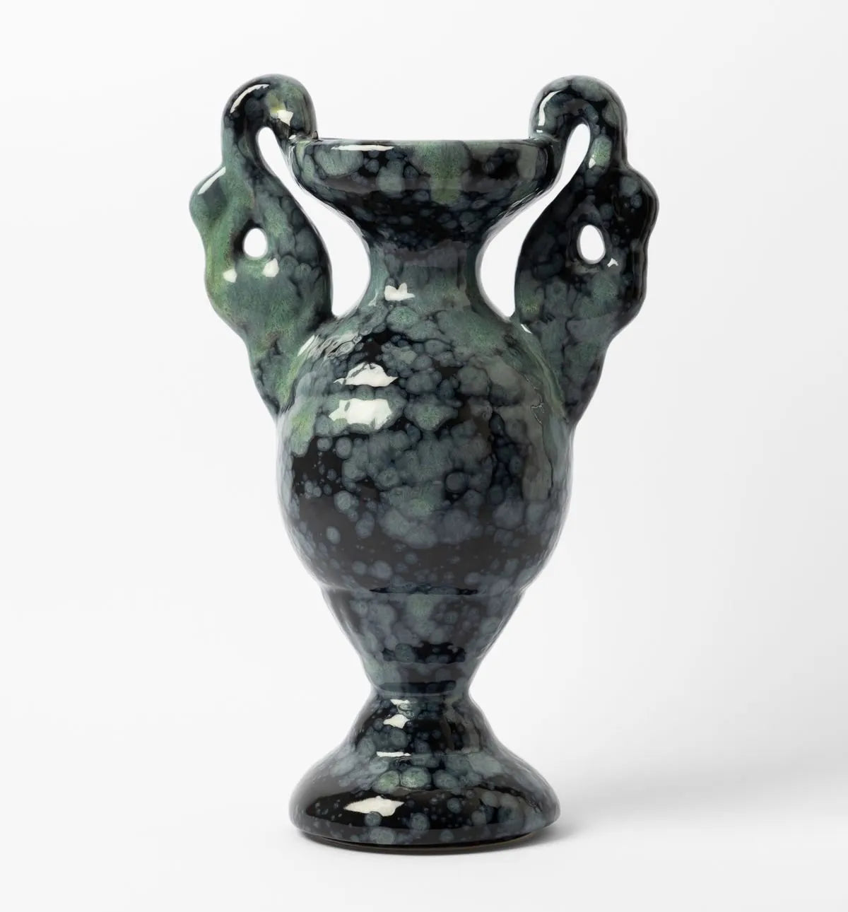ROCOCCO VASE - Obsidian