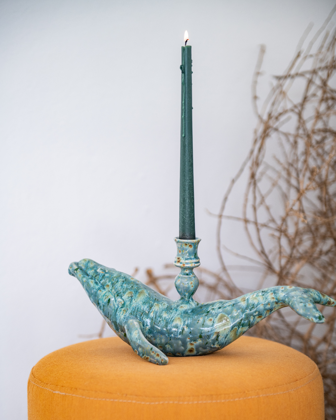 Ophelia The Baby Whale Candle Holder