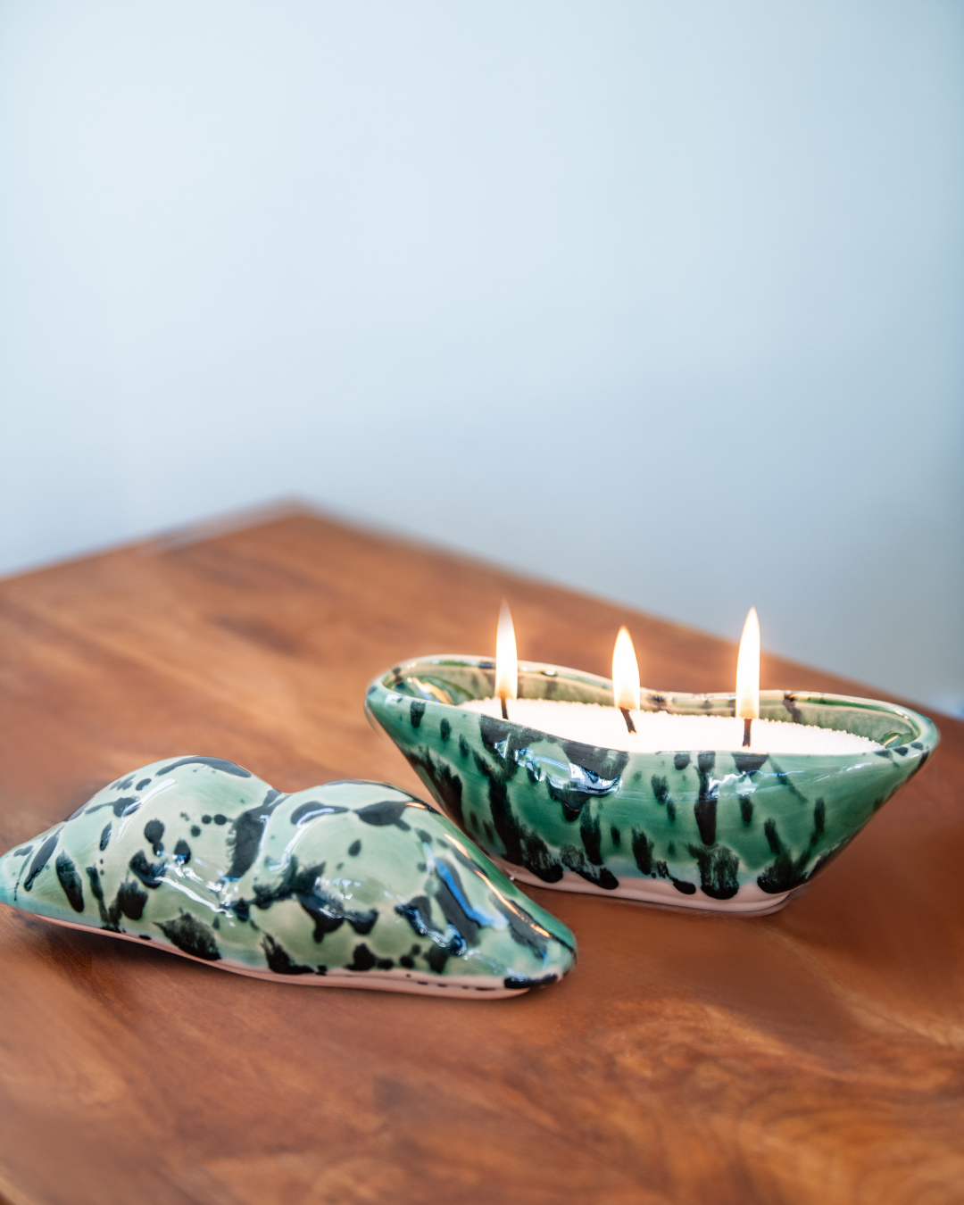 Lips Vegan candle Wax Vessel