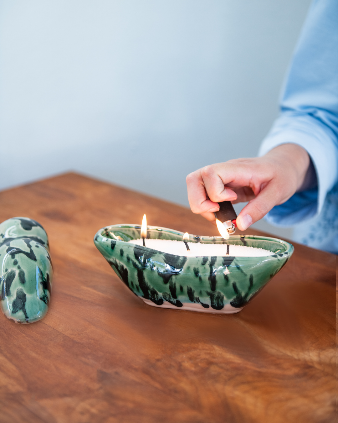 Lips Vegan candle Wax Vessel