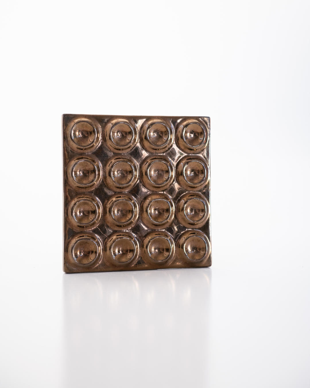 Bronze Small Target Tile Ceramics 3D Rialheim