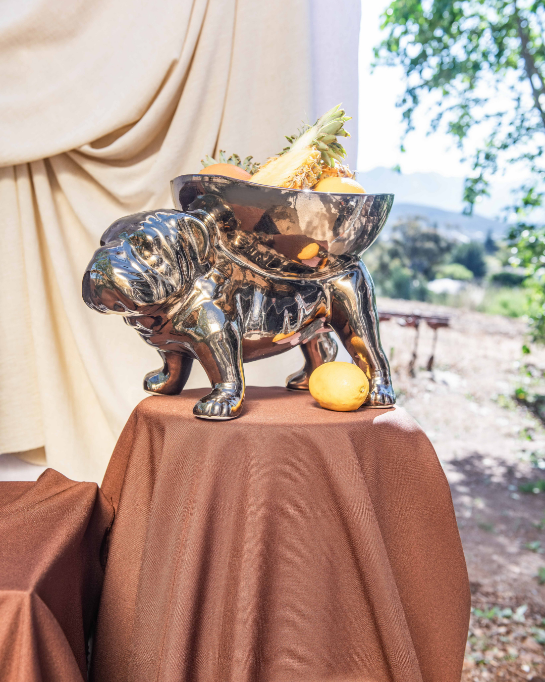 Iconic Brutus Bulldog Extra Large Fruit Bowl