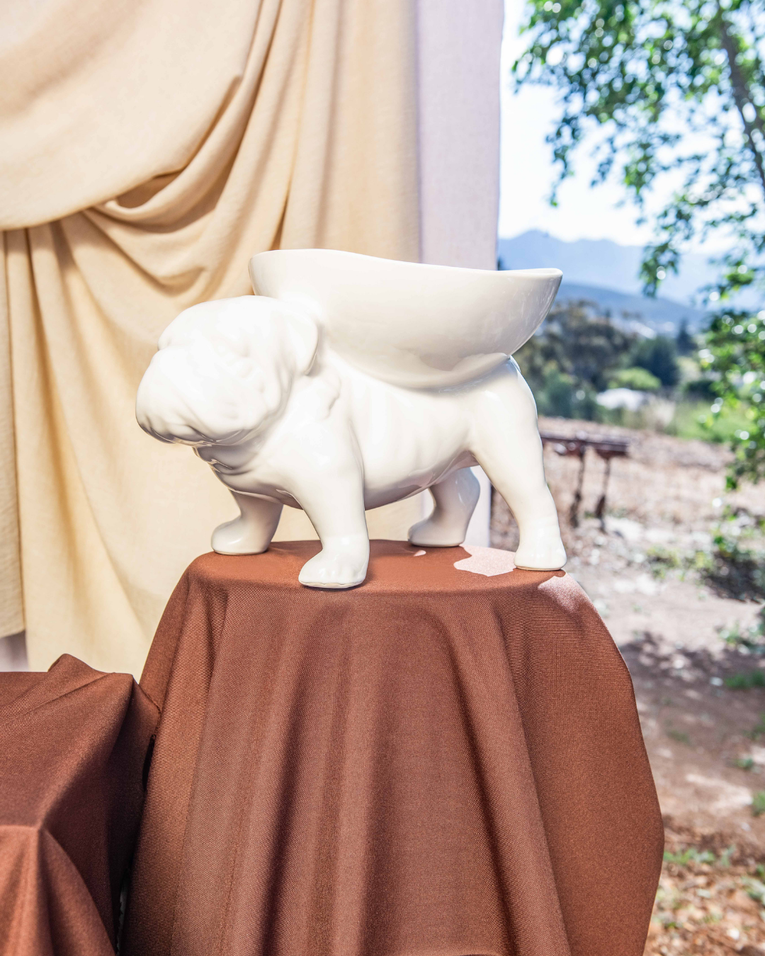 Iconic Brutus Bulldog Extra Large Fruit Bowl