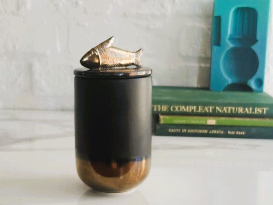 Koi Fish Canister