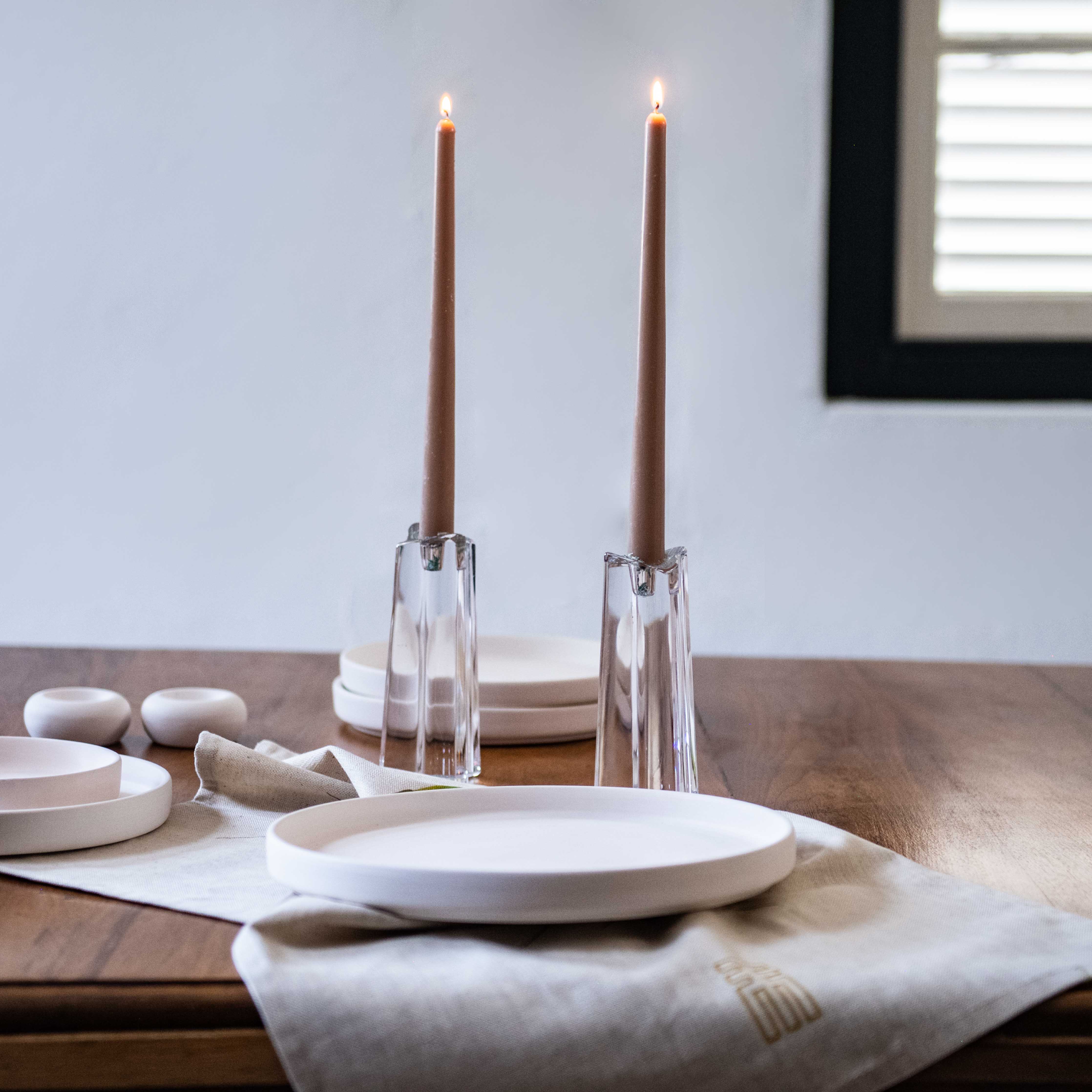 SINGLE TAPERED DINNER CANDLE