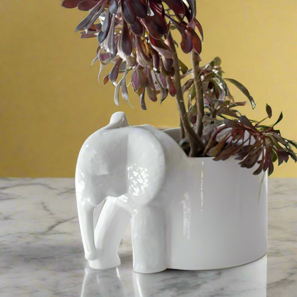 Elephant Pot plant Holder Large - Rialheim 