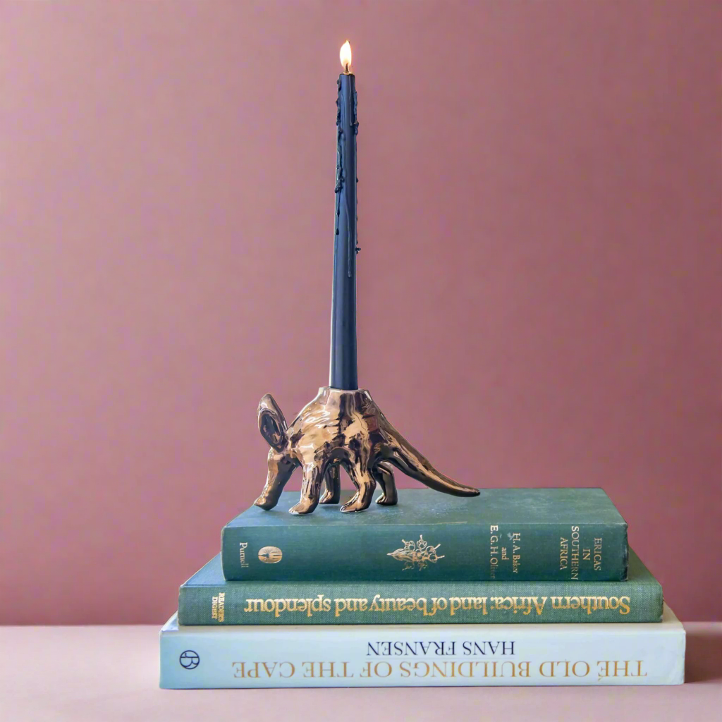 Rialheim_Little $hit Aardvark #1 Candle Holder_Ceramics_Homedecor_gifts_handcrafted