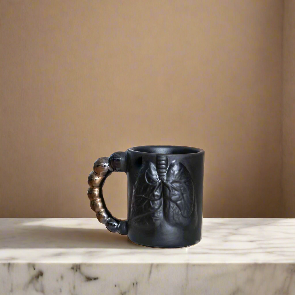 Just Breathe Lungs Mug - Rialheim 