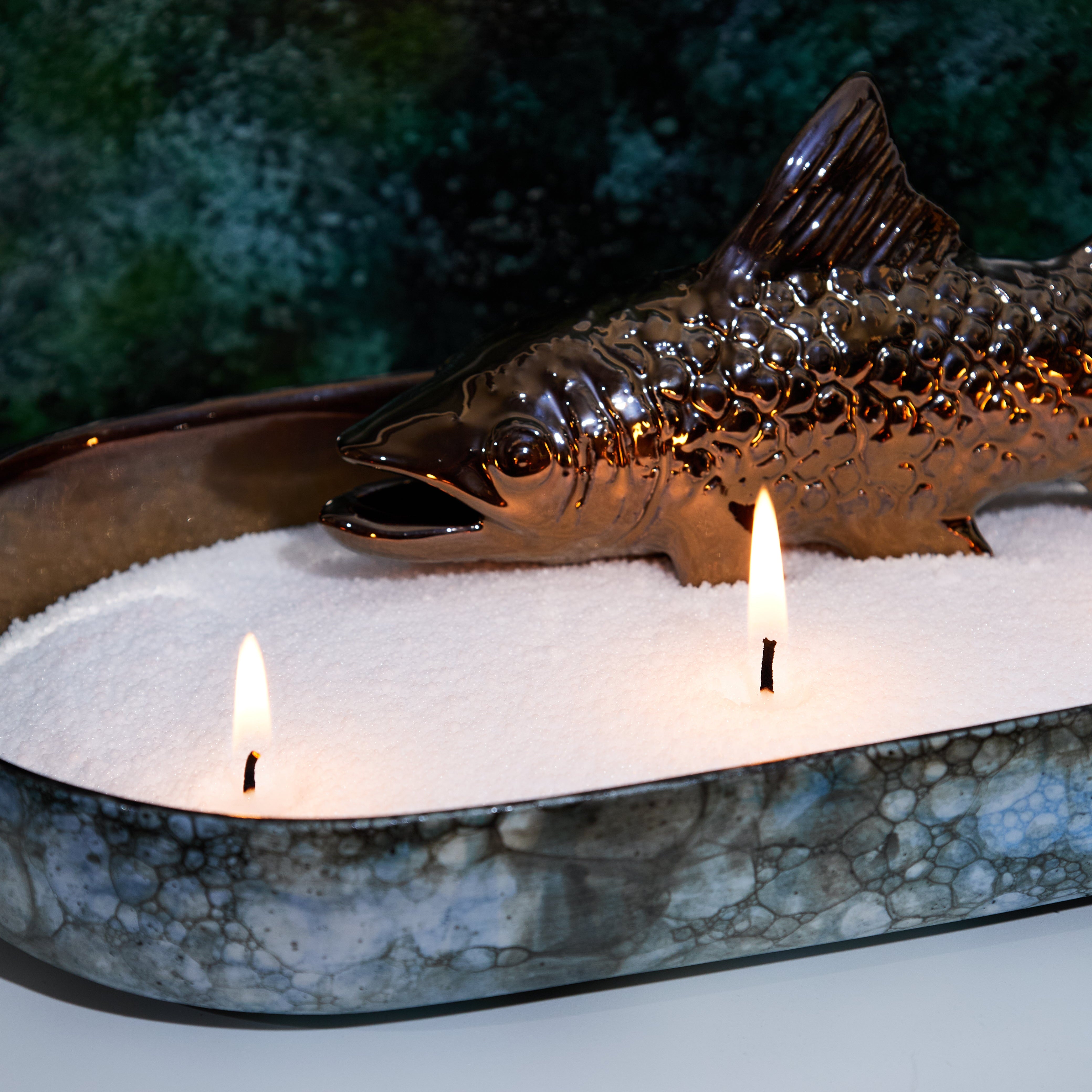 A BIG SPLASH CANDLE VESSEL-MULTI-FOAM-
