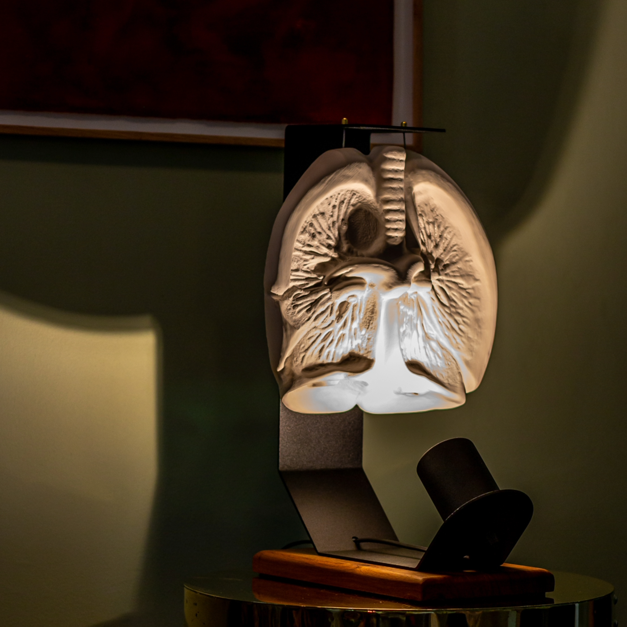 Just Breathe Lungs - BEDSIDE LAMP - Rialheim 