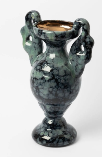 ROCOCCO VASE - Obsidian