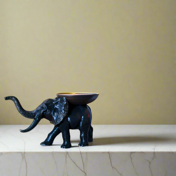 ELEPHANT BOWL/CANDLE HOLDER - Rialheim 